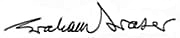 Signature, Graham Fraser