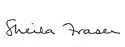 signature de la v�rificatrice g�n�rale du Canada, Sheila Fraser