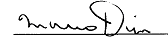 signature de Mario Dion, Pr�sident