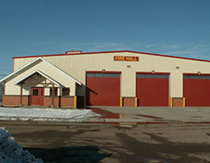 Fire Hall, Pouce Coupe, British Columbia