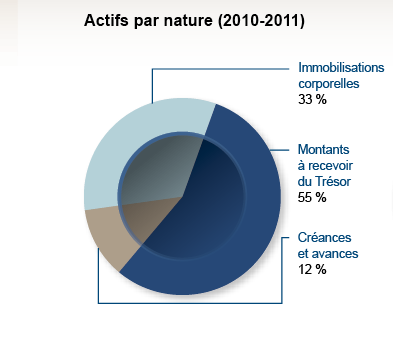 Actifs par nature (2010-2011)