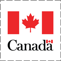 Government of Canada avatar: Flag symbol / Canada Wordmark