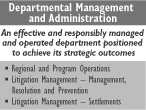 Departmental Management and Administration