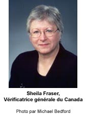 Sheila Fraser, Vérificatrice générale du Canada