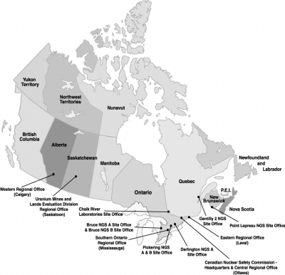 CNSC Locations