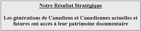 Notre Résultat Stratégique