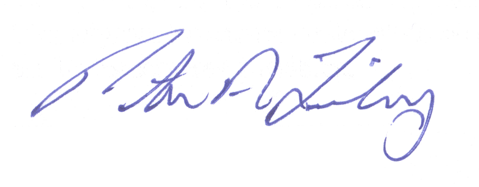 Original signed by Peter A. Tinsley