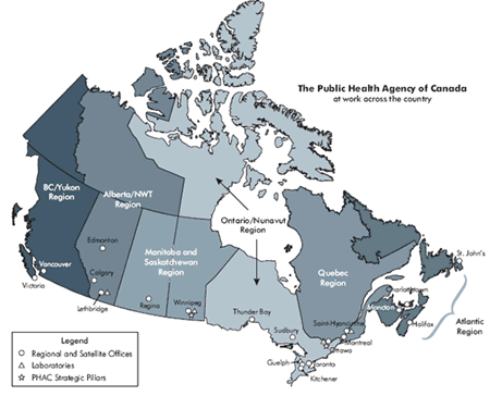 canada map