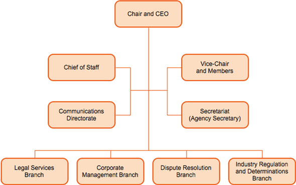 Agency Organizational Chart