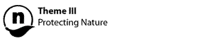 Logo for Theme 3 Protecting Nature